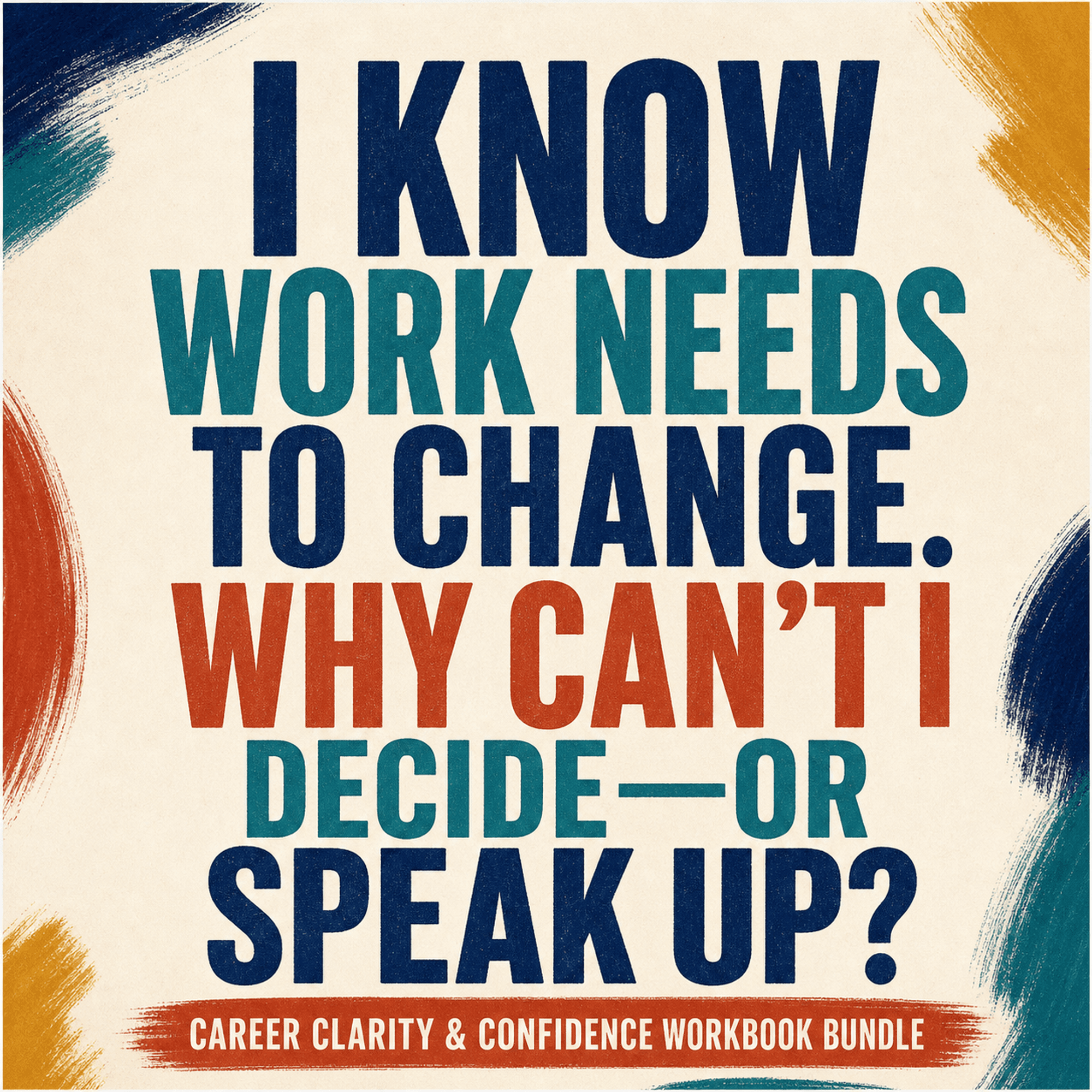 Career Clarity & Confidence Workbook Bundle