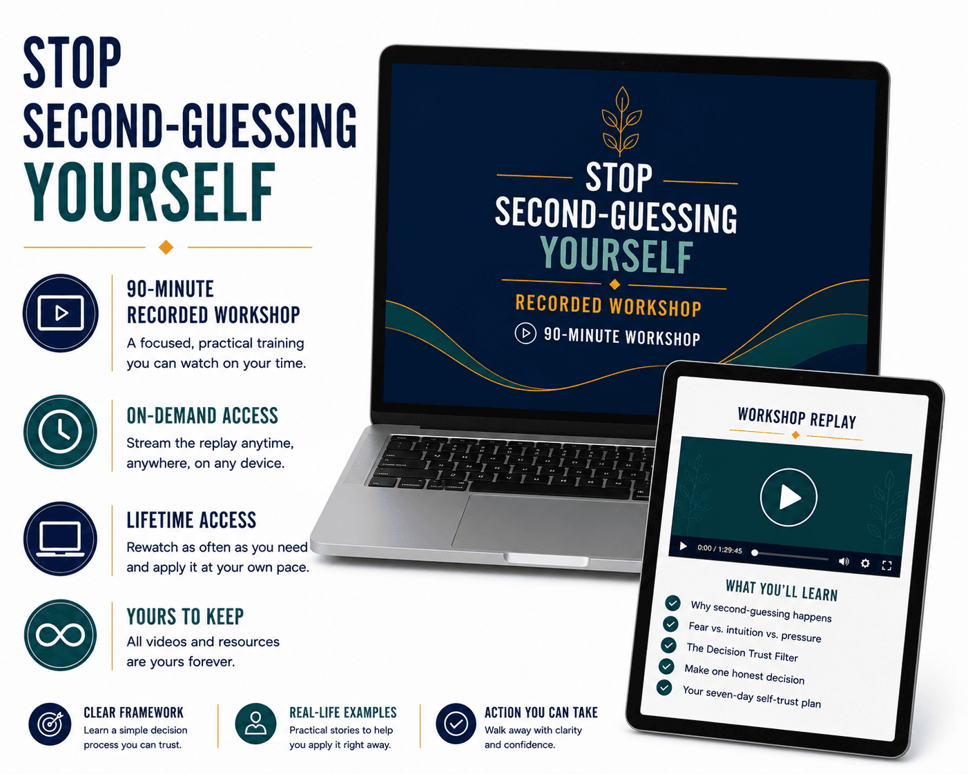 Stop Second-Guessing Yourself Recorded Workshop